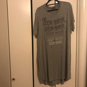 Charlotte Russe “New York” T-shirt Dress 3XL